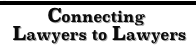 connecting lawyers to lawyers (TM)